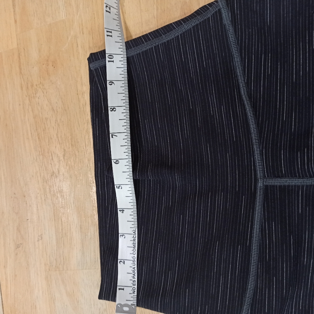 Lululemon Leggings Womens 4 Black Gray Wunder Under Ombre Melange 32" Hi Rise - Picture 11 of 15